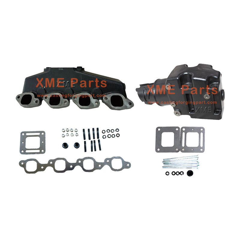 Upgrade Your MerCruiser 7.4 with Exhaust Manifolds Risers Kit and Included Accessories
